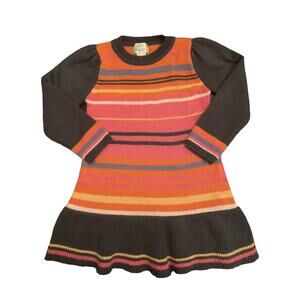 Lily bird VGUC Boutique Striped Sweater Dress. Size 4t